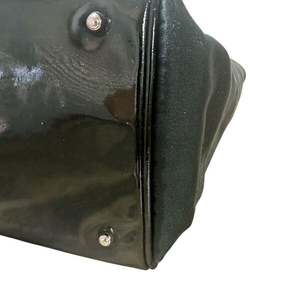 GUCCI Green Canvas Tote Bag  - Picture 6 of 14